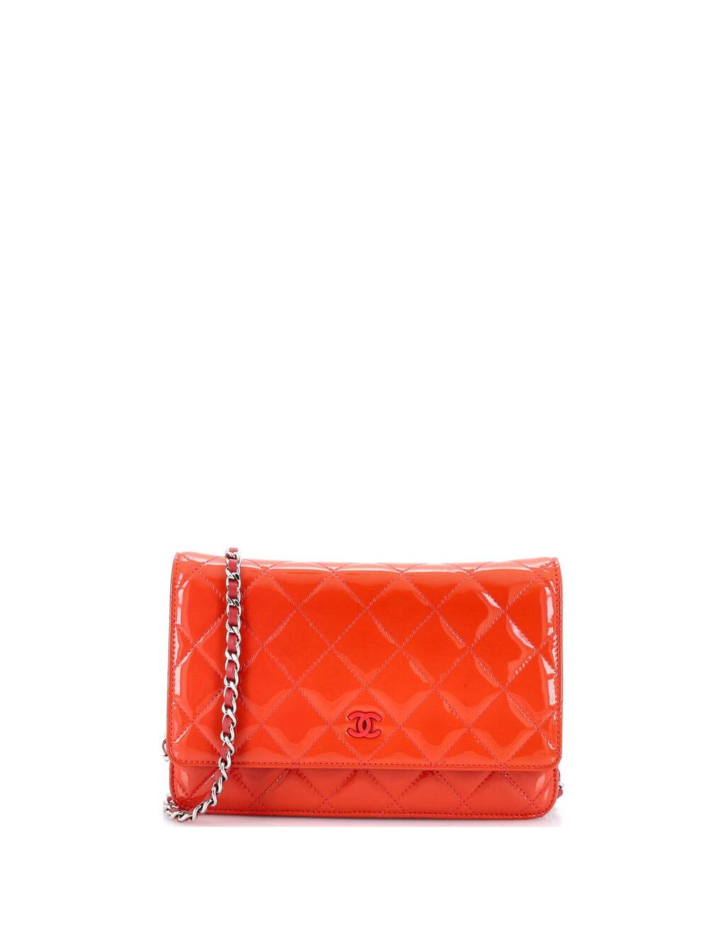 Chanel Wallet On Chain Quilted Patent #261225C25B